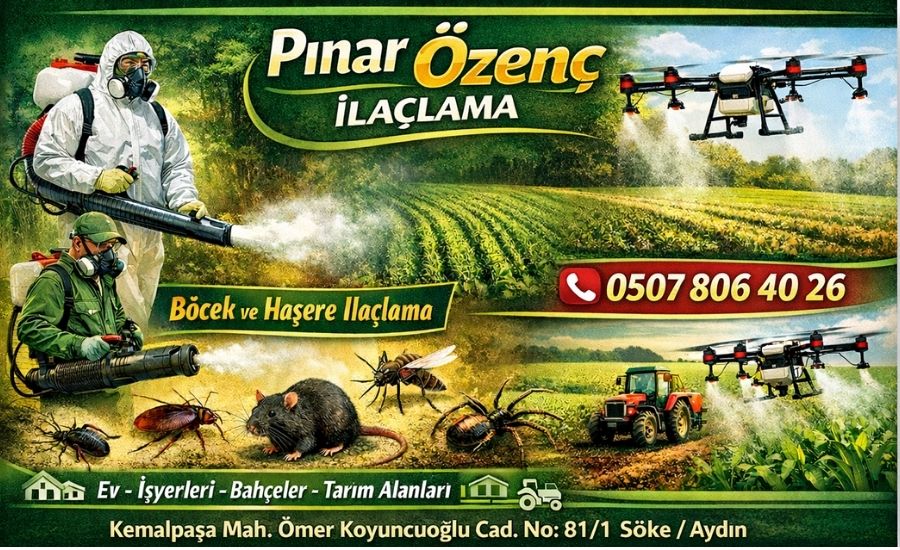 Kuşadası Böcek İlaçlama